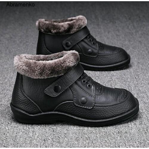 Мужские зимние ботинки Abramenko China At AliExpress