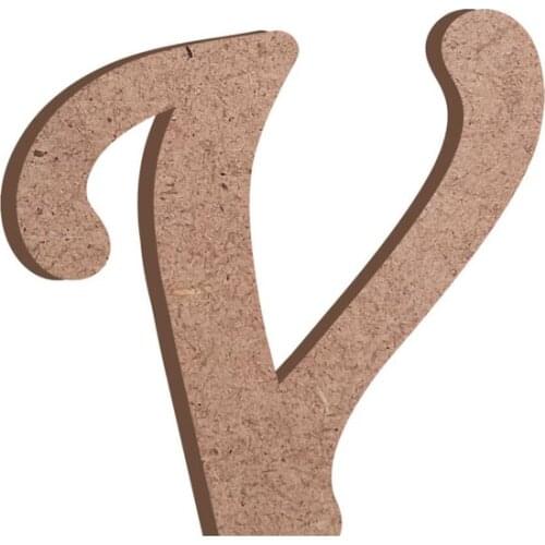 HR27 V Letter Trinket Wooden Object CODE: HR27 paintable decorative objects декоративные предметы под роспись