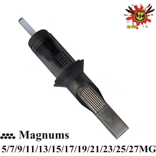 BIGWASP Standard Tattoo Needle Cartridges V2 Updated Version Cartridges -Magnums 5/7/9/11/13/15/17/19/21/23/25/27MG
