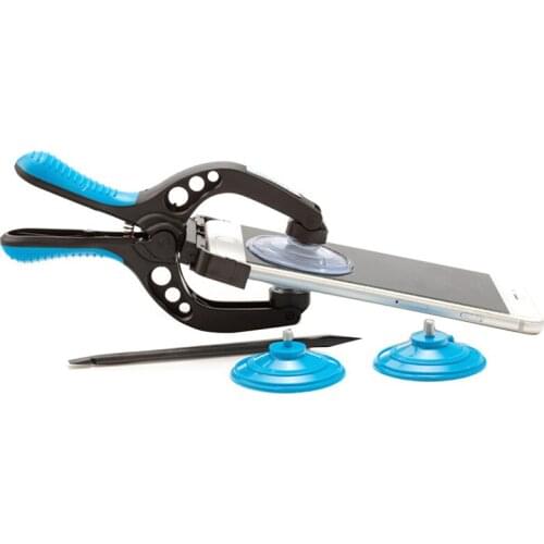 Mobile Phone Double Separation Clamp Plier Repair Tools Suction Cup LCD Screen Sucker Opening Tools for iPhone iPad