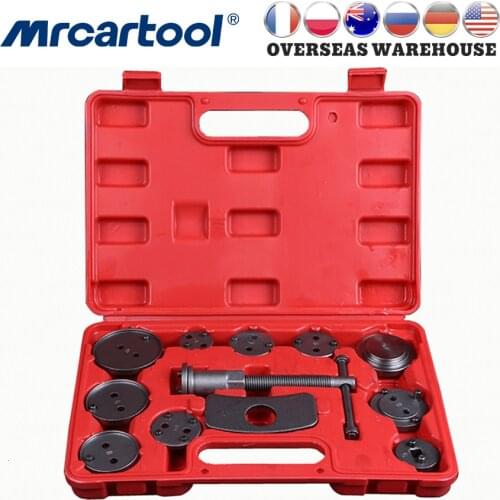 MR CARTOOL 13pcs Universal Car Precision Disc Brake Sub-Pump Adjuster Brake Piston Return Special Car Repair Special Tools