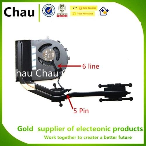 New For Lenovo Thinkpad T560 P50S CPU Heatsink & Fan 00UR843 00UR842