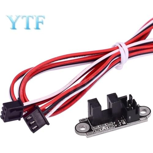3D Printer Parts Optical Switch Sensor Photoelectric Light Control Limit Switch Module with 1M Cable