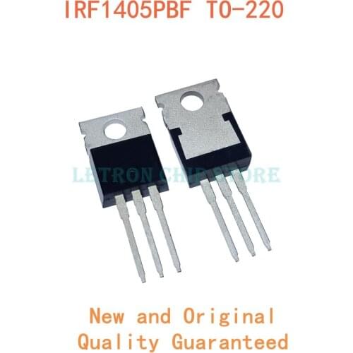 10pcs IRF1405PBF TO-220 IRF1405 F1405 TO220 MOSFET N-CH 55V 169A original and new IC