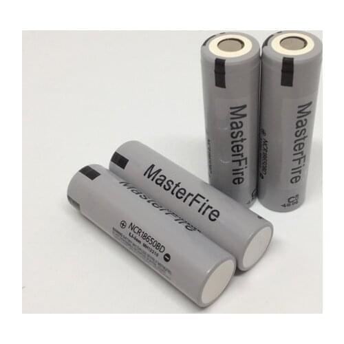 MasterFire Original NCR18650BD 3200mAh 18650 3.7V Power Bank Rechargeable Lithium Battery Flashlight Batteries For Panasonic