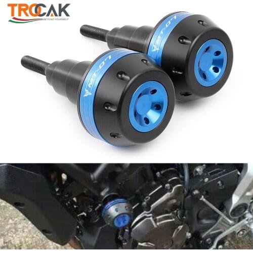 Motorcycle CNC Frame Sliders Crash Pad Falling Protector Guard For Yamaha MT07 MT 07 2015-2020 engine protection Sliders cover
