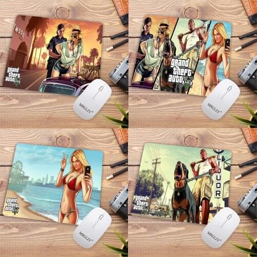 Hot Pad GTA Carpet Pad on The Table Drop Shopping Gamer Rug Computer accessories Stationery Memo Pads for Girls Small Mouse Pad