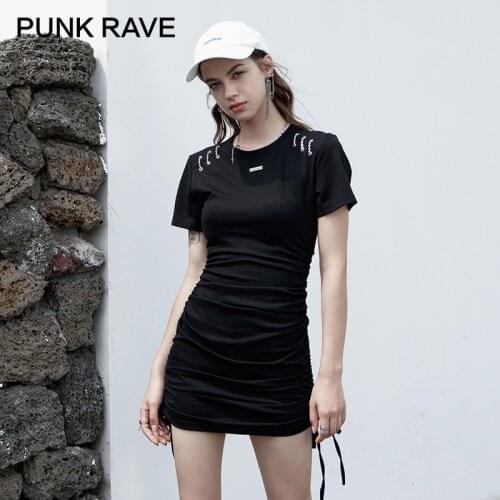 Летние платья с запахом PUNK RAVE China At AliExpress