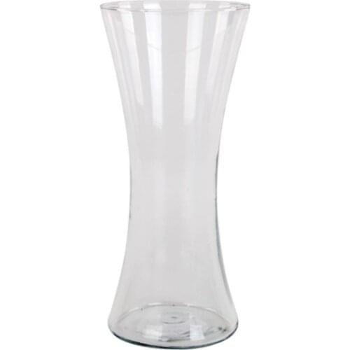 Modern Flora Decorative Knotty Glass vase 11x25 Cm vase jarrón ваза vaso مزهرية