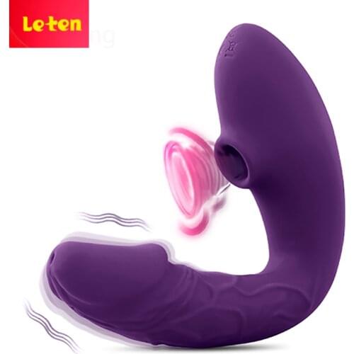 Vagina Sucking Vibrator 10 Speeds Vibrating Sucker Oral Sex Suction Clitoris Stimulator Erotic Sex Toy for Women Sexual Wellness