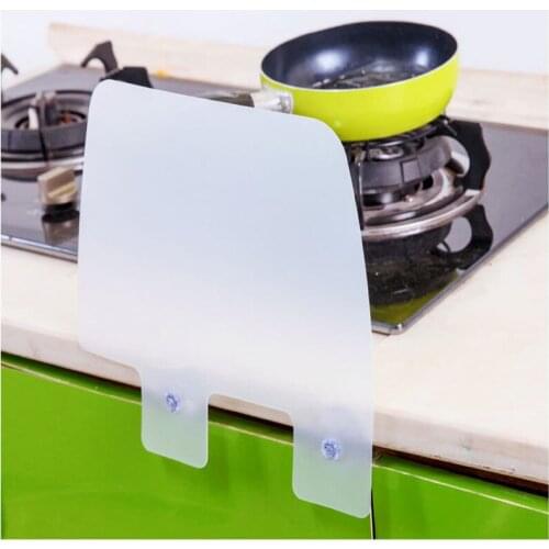 2Pcs Kitchen Sink Water Splash Guards Fruit Vegetable Washing with Sucker Waterproof Screen Kitchen Accessories