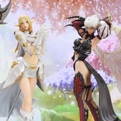 6 Styles Elf Drak Elf Sorceress Human Female Mage Unpainted Resin Figure Unassambled GK White Model Kit