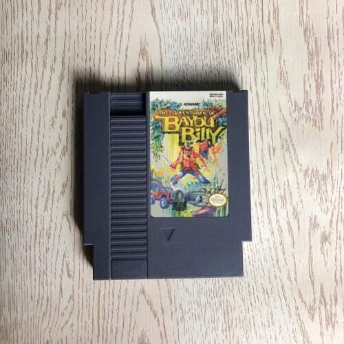 Adventures of Bayou Billy - 72 pins 8bit game cartridge