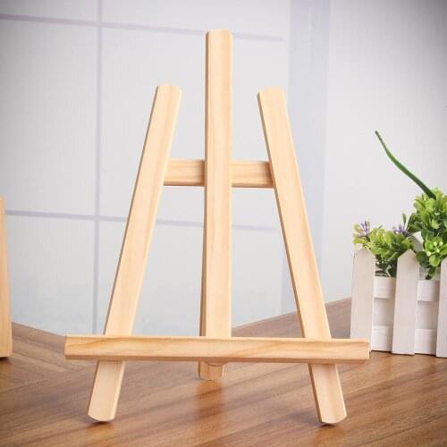 21x28cm Wood Easel Artist Art Easel Craft Wooden Adjustable Table Card Stand Display Holder Calendar Display Rack Wedding Table