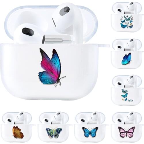 For Airpods Case On Airpods 2 1 Cases Cute Cartoon Protective Silicone Cover For Air Pods Pro 3 2 Wireless Earphone Transparent