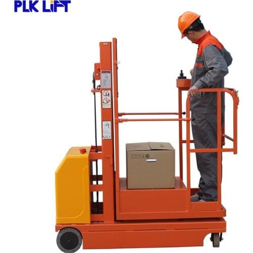 Hydraulic electric self propelled order picker for sale