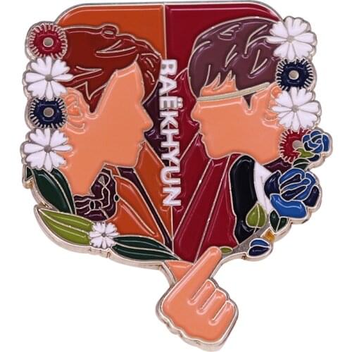 Exo Baekhyun Blooming Days Pin Kpop Merch Fans Flair Addition
