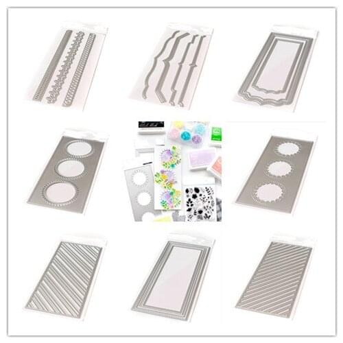 Background frame metal cutting dies for DIY scrapbooking album paper cards decorative craft embossing die cuts