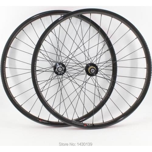 New 29" Mountain bike clincher rim 3K full carbon wheelset disc brake 29 inch carbon bicycle wheelset 29er MTB parts Free ship