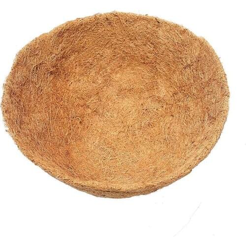 Round Coconut Liner Coco Fiber Replacement Liner Plants Basket Liner For Hanging Basket Home Garden Balcony Supplies