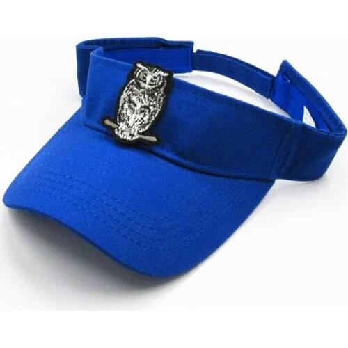 LDSLYJR Owl animal embroidery Visors Baseball Cap Adjustable Snapback cap for men and women 169