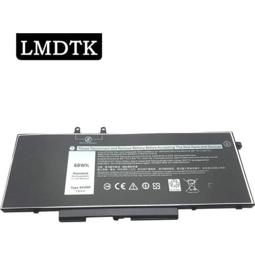 LMDTK New 4GVMP Laptop Battery For Dell Latitude 5500 Precision 3540 X77XY
