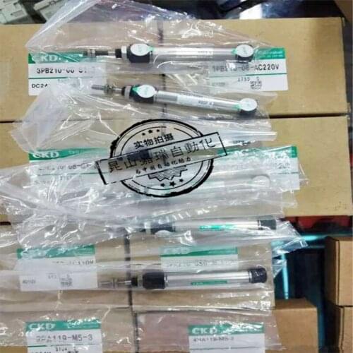 NEW CKD MINI PEN cylinder with silencer made in japan SCPG2/SCPD2-F-CB-6/10/16-10/15/20/30/40/75/100/125