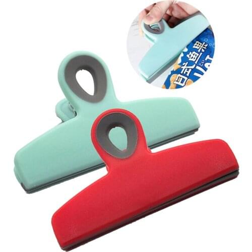 Multifunction Bag Chip Clips, Fresh Food Clips, Photo File Clamps, Assorted Colors Air Tight Seal Grip for Kitchen Seal