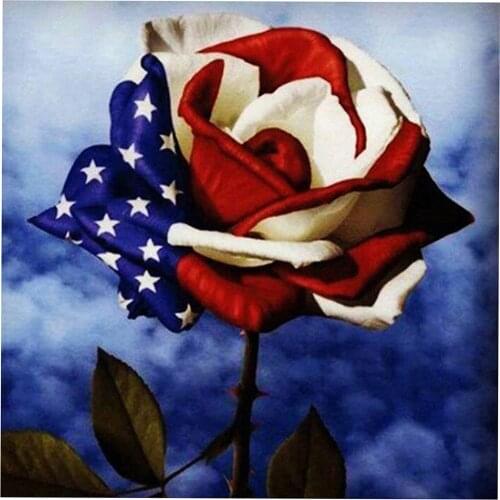 Modern Floral DIY 5D Diamond Painting Kits Rhinestone Home Cross Stitch