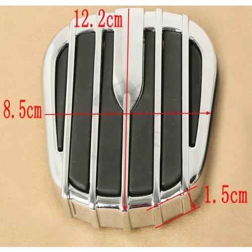 Motocycle Brake Pedal Pad Cover For Harley Touring Electra Street Tri Glide Road King Softail Ultra Limited
