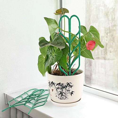 NEW 3pcs/set Diy Plant Plastic Plant Support Frame Plant Climbing Flower Fixed Plant Growth Direction For Garden Plant Support