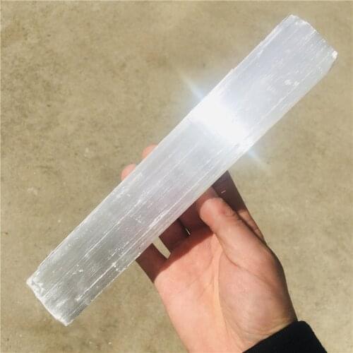 23cm Selenite Sticks White Gypsum Crystals Wands Blades
