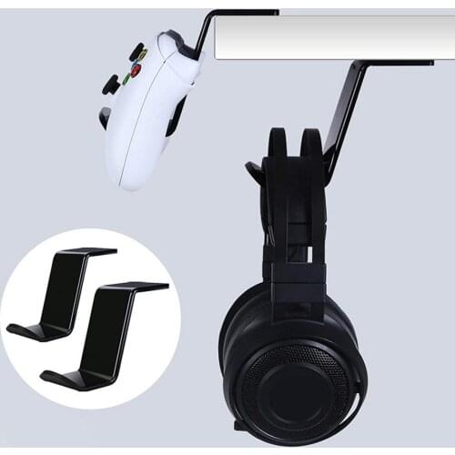 PS5 Self-adhesive Headphone Wall Mount Holder Bracket Hanger Stand Headset Gamepad For XBox One/PS4 For Switch Steam Accessories