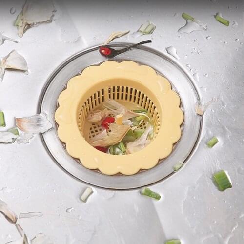 Portable Sink Strainer Mug Sieve Kitchen Sink Filter BathStopper Plug Waste Collector Kitchen Bathroom Accessories Anti-clogging