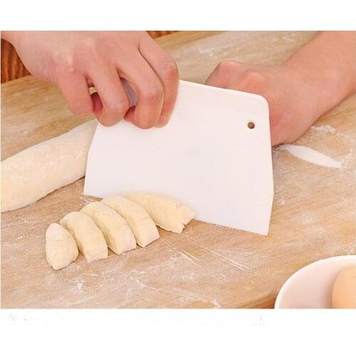 1PC Kitchen Heat Resistant Plastic Dough Bread Cookie Pizza Pastry Cutters Butter Knife Baking Pastry Spatulas Brush LB 145