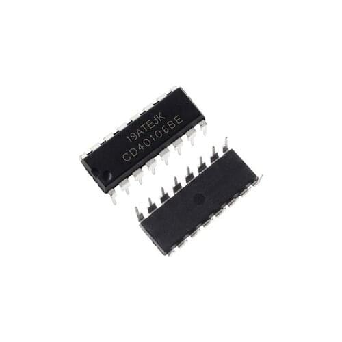 10pcs/lot CD40106BE DIP14 CD40106 DIP 40106BE HEF40106BP HEF40106 DIP-14 and original IC In Stock