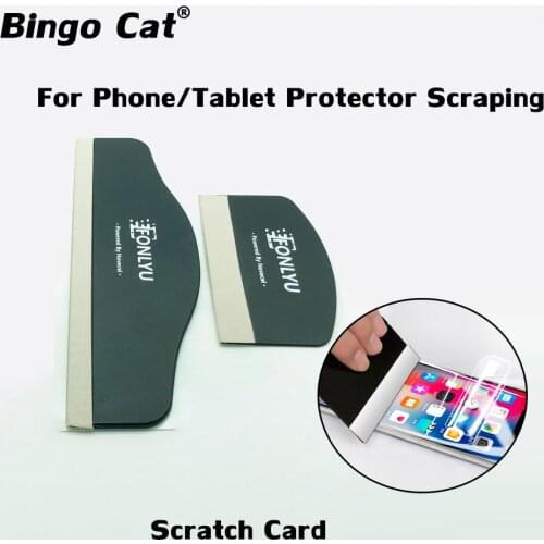 10pc Hydrogel Film Squeegee Screen Protecter Wrapping Scraper de-Bubble Shovel For iPhone iPad Samsung Tablet Phone Repair Tool