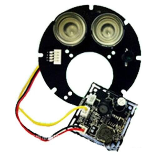 10X Factory price 850nm 12V input IR LED infrared LED lamp board for CCTV camera free shipping