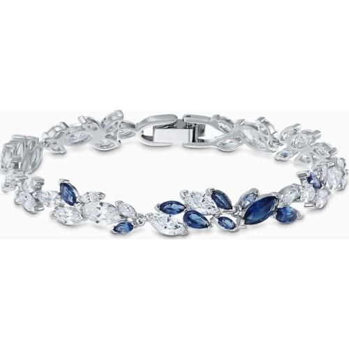 2020 Classic Adjustable Blue Fashion Bracelet For The Brides Mother Of The Exquisite Valentines Day Gift