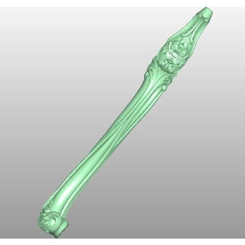 3D model STL format file for cnc router engraving furniture sofa cabinet chair leg pattern Artcam 675