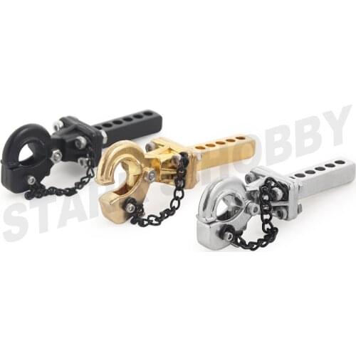 1:10 Scale Accessories Metal Tow Hook Trailer Hitch for RC Crawler Traxxas TRX4 TRX6 Axial SCX10 90046 03007 GEN 8 86100