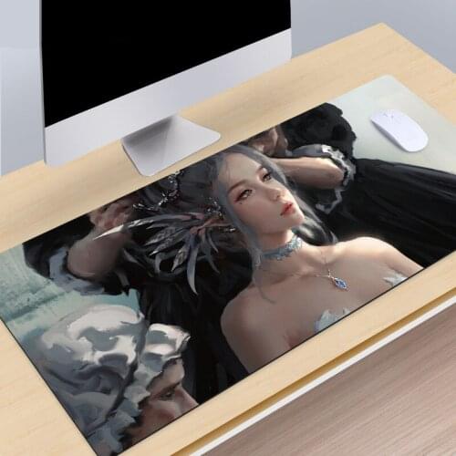Anime Girl Mouse Pad 3D Pad To Mouse Notbook Computer Mousepad PC Gaming Padmouse Gamer Laptop 80x30cm Desk Mat Mouse Mats