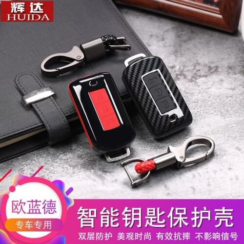 Car Styling Abs/silicone Car Key Case Key Set For Mitsubishi ASX Outlander For Mitsubishi Eclipse Cross Car Accessories