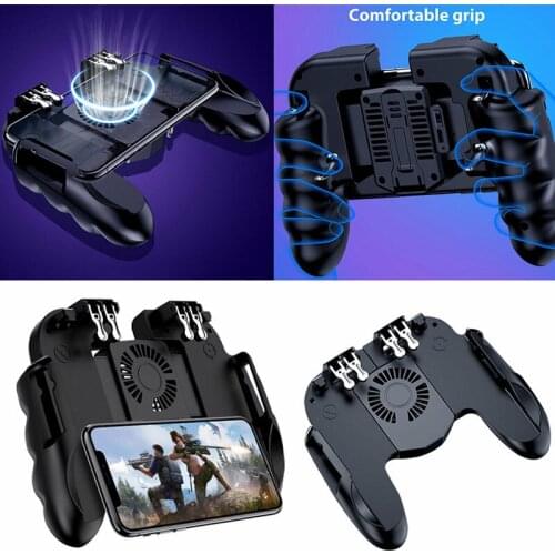 Mobile Game Controller with Cooling Fan for IOS Android Phone PUBG Gaming NK-Shopping