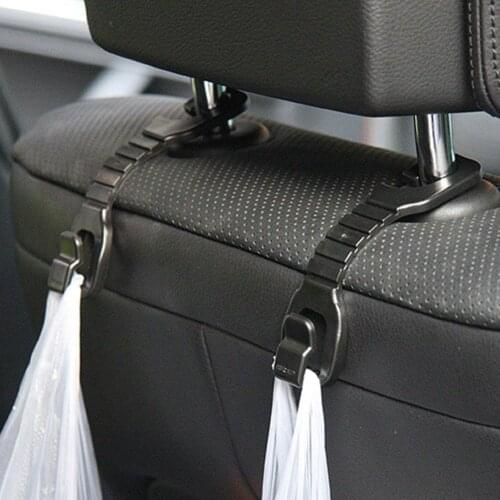 New Car Headrest Hooks Strong And Durable Backseat Headrest Hanger Storage For Handbags Purses Car Seat Headrest Hook