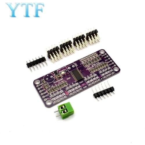 MCU - PCA9685 16 channel 12 PWM controller Fm + I2C bus steering gear control module