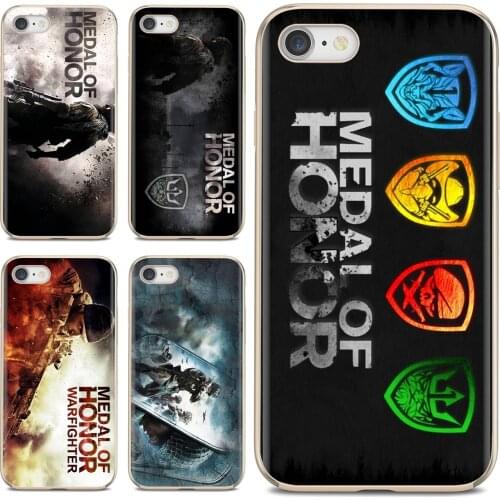 Soft TPU Phone Cover of-Honor-Logo-shooting-game-Medal For Samsung Galaxy S7 S8 S9 S10E S20 FE Note 10 20 Edge Lite Plus Ultra