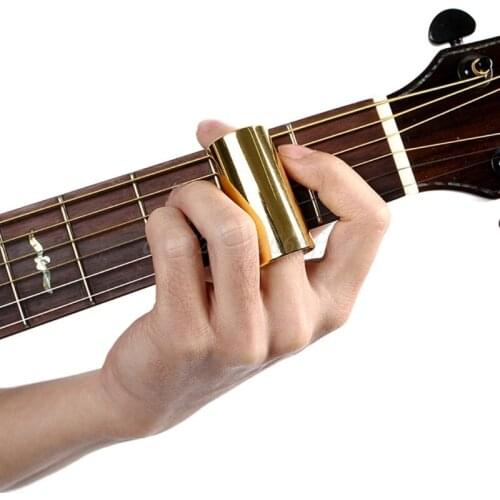 28/51/60/70mm Stainless Steel Guitar Slide Bar Finger Slides Sleeve String Musical Instrument Accessories Practice Tool