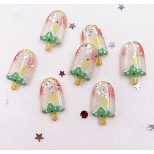 New Resin Kawaii Glitter Colorful Pink Cats Flatback Rhinestone 12PCS Scrapbook Figurine DIY Decor Home Crafts OG855