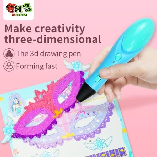 New Arrival 3D Pen 2021 3D Printing Pen 3D Pencil PLA Filament 1.75mm Handmade Educational Toys For Girls Boys Kids Gift